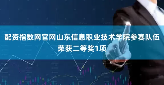 配资指数网官网山东信息职业技术学院参赛队伍荣获二等奖1项