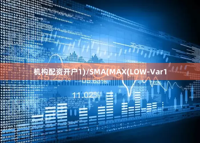 机构配资开户1)/SMA(MAX(LOW-Var1